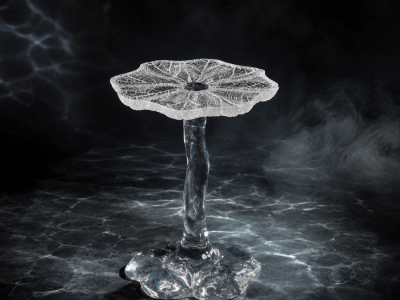Lotus-shaped Side Table (1)